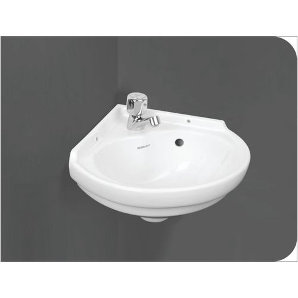 Full Details of Somany Wash Basins Wash Basins REGULAR CORNOR